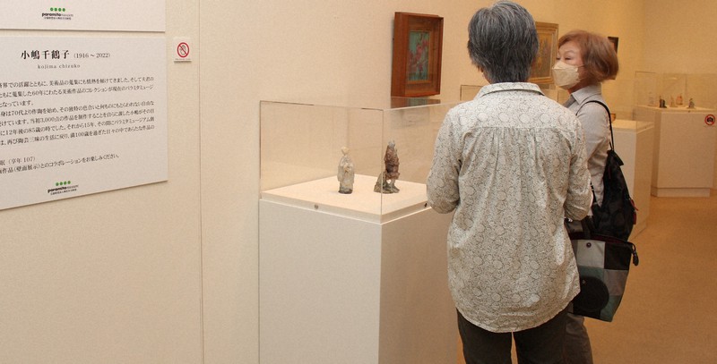 小嶋千鶴子さん死去 晩年は地域の文化振興に貢献 自身の作品展も