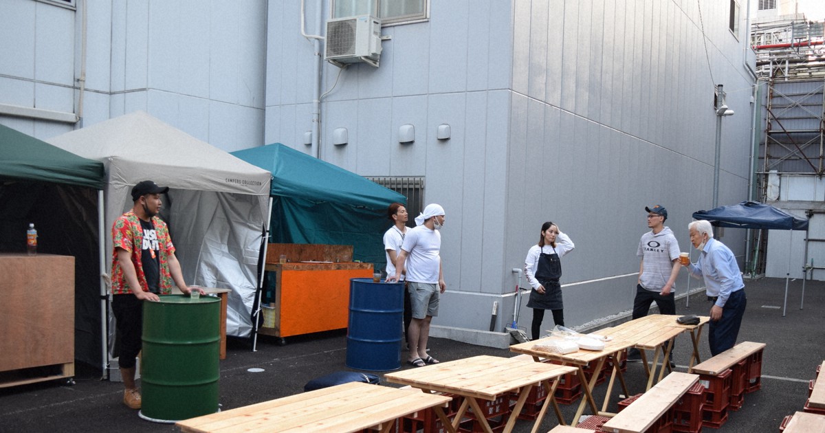 がんばろう旦過市場 旦過復興屋台村 6月1日開始 飲食店主有志 火災から 一歩 毎日新聞