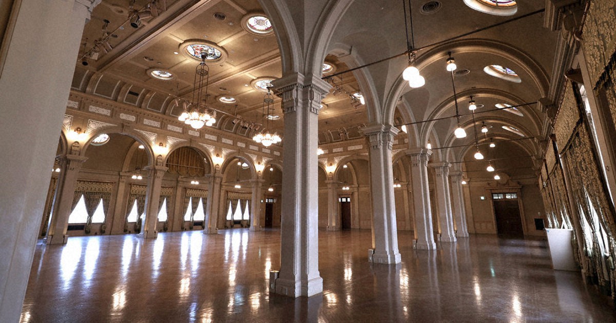 レトロの美：大阪市中央公会堂 大阪市北区 思わず漏れる感嘆の声