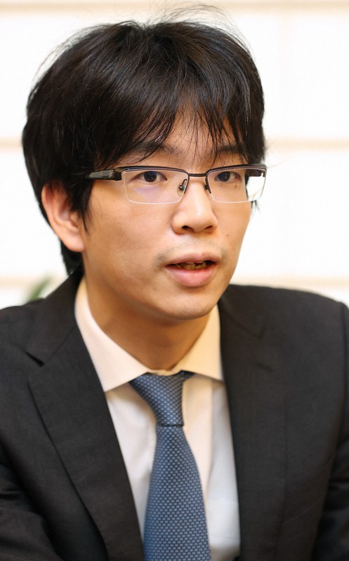 豊島将之九段=東京都新宿区で2020年8月6日、佐々木順一撮影