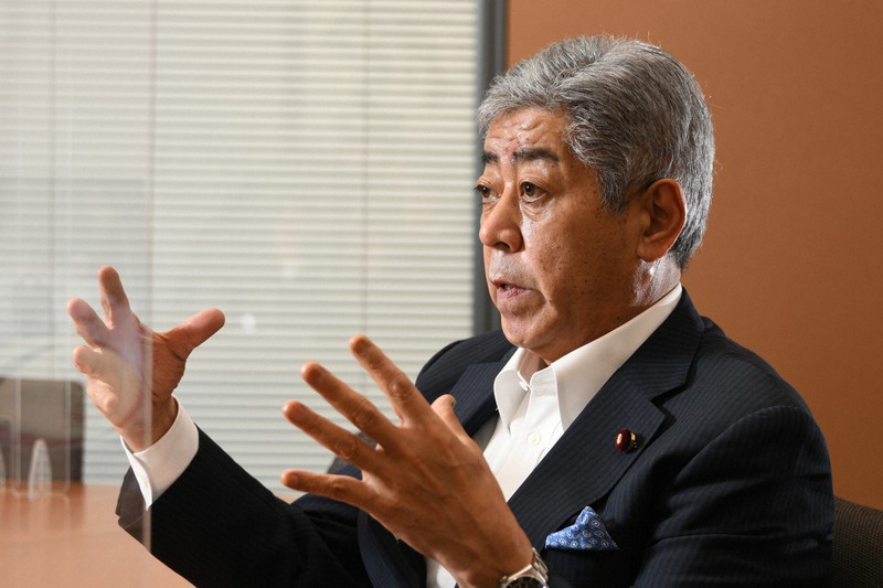 岩屋毅氏=内藤絵美撮影