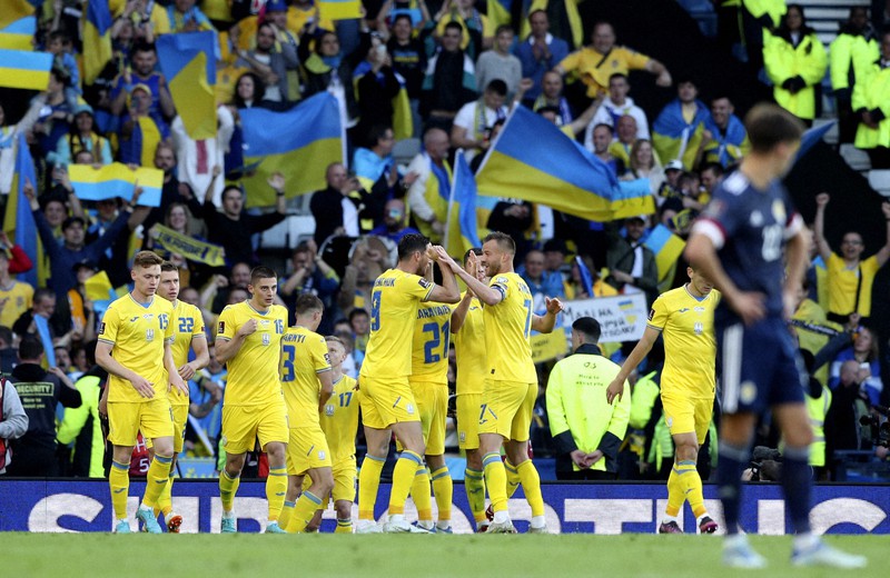 Ukraine beats Scotland 31 in World Cup qualifying playoff The Mainichi