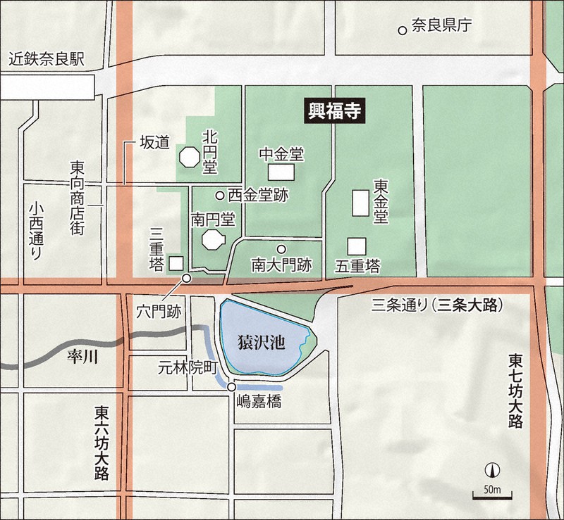 散歩日和 奈良凸凹編 興福寺周辺 5 奈良市 歴史の起伏とともに 毎日新聞 散歩日和 奈良凸凹編 興福寺周辺 5 奈良市 歴史の起伏とともに 毎日新聞
