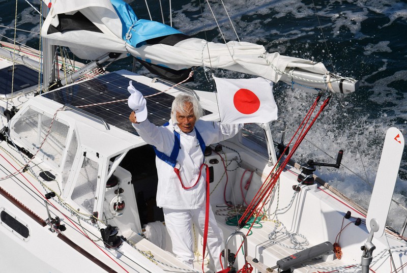 堀江さん単独無寄港太平洋横断 [写真特集1/10] | 毎日新聞