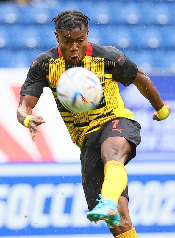 サッカー キリンカップ 3位決定戦 ガーナ チリ 写真特集1 7 毎日新聞