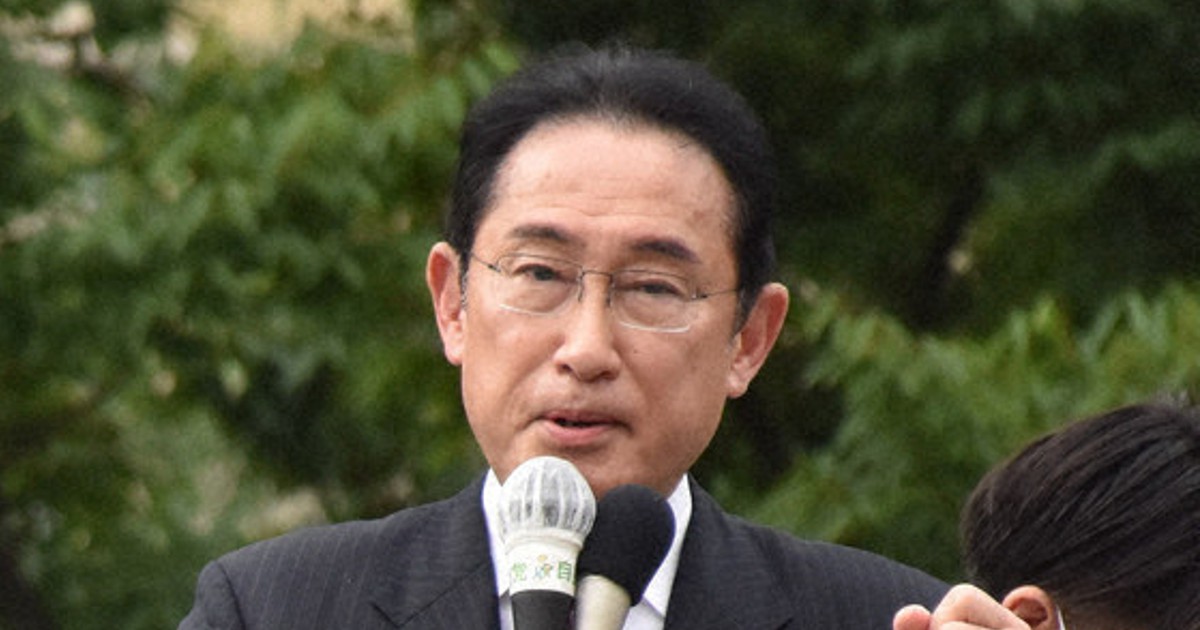 参院選2022：岸田首相が街頭演説 知事とリニアで懇談も