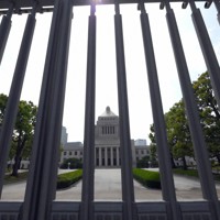 国会議事堂＝東京都千代田区で、竹内幹撮影