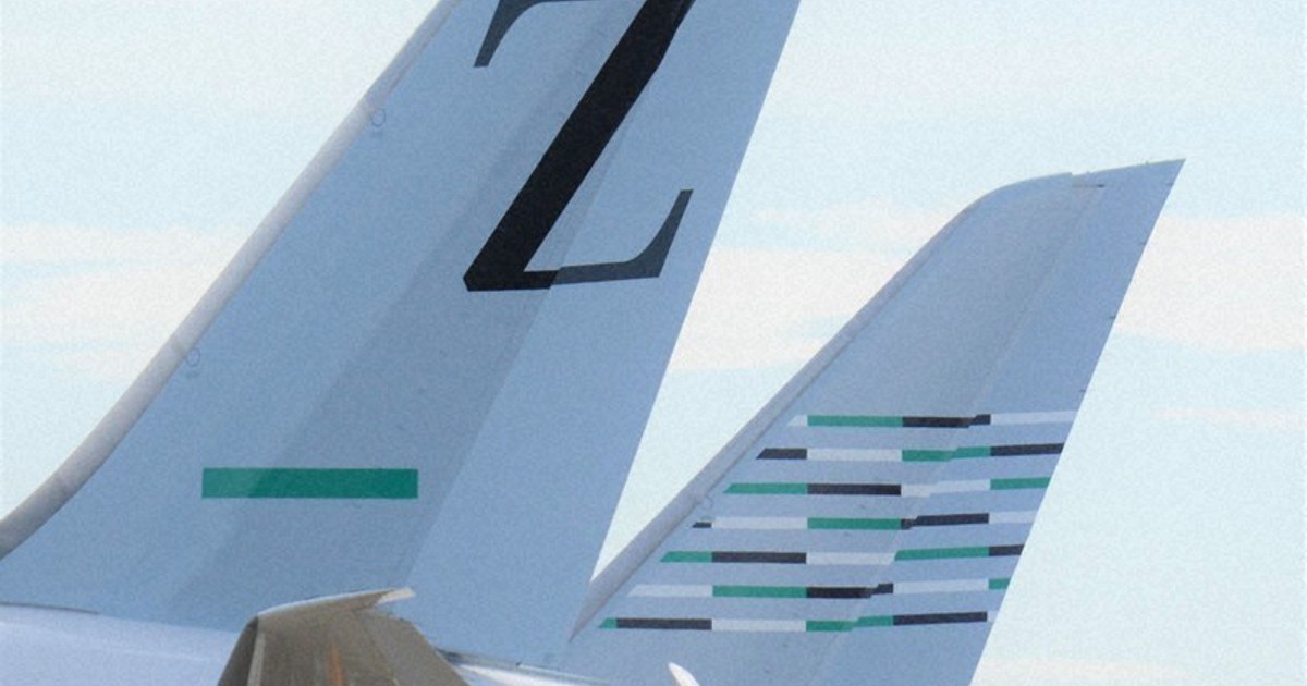 ZIPAIR 尾翼の「Z」→幾何学模様に 「ロシア軍象徴」の声で | 毎日新聞