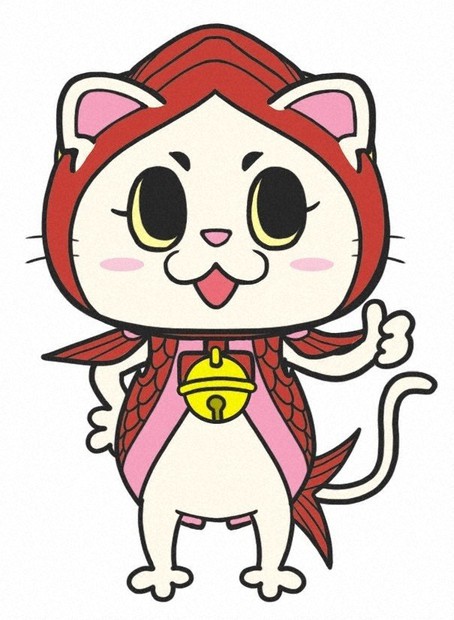 ゆるキャラらんど：きんめにゃん 高知県奈半利町 | 毎日新聞