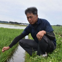 「地域の農業を持続させたい」と語る森浩一さん＝栃木県大田原市で2022年6月16日、鴨田玲奈撮影