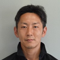 養豚会社「知多ピッグ」2代目の都築克隆さん＝愛知県常滑市久米西笠松で