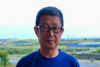 門脇西復興住宅団地会の浅野昭彦会長＝宮城県石巻市門脇町で2022年6月29日、百武信幸撮影