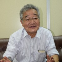 教職員の定数増などを訴える武田さん＝和歌山市で、加藤敦久撮影
