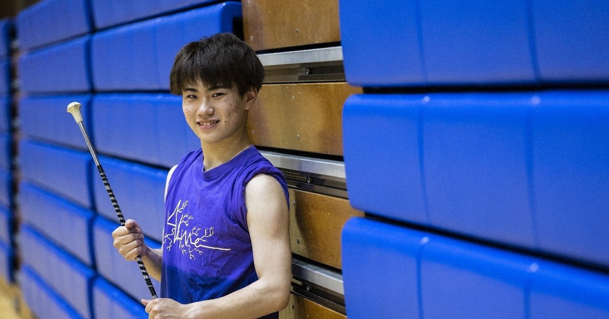 大学倶楽部 立命館大 バトントワリング部の田和聖也選手が 日本代表として 第35回世界バトントワーリング選手権大会 に挑む 毎日新聞