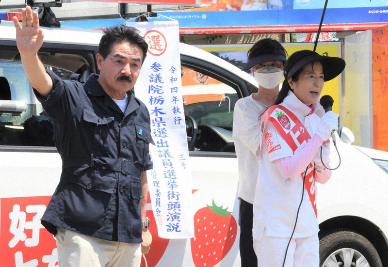 現場から・'22参院選とちぎ：／上 3選目指す上野氏 自民、組織