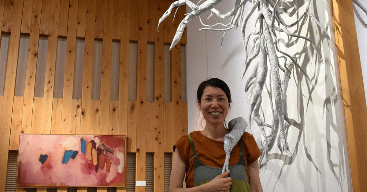 熊野出身、えのもとさん企画展 尾鷲で9月4日まで ウィーン在住 絵画