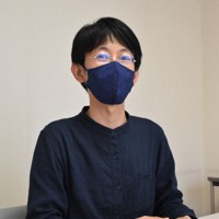 選択的夫婦別姓制度導入などに向けて活動する「ChooseFreely京都」の北村英之さん＝京都市上京区で、添島香苗撮影
