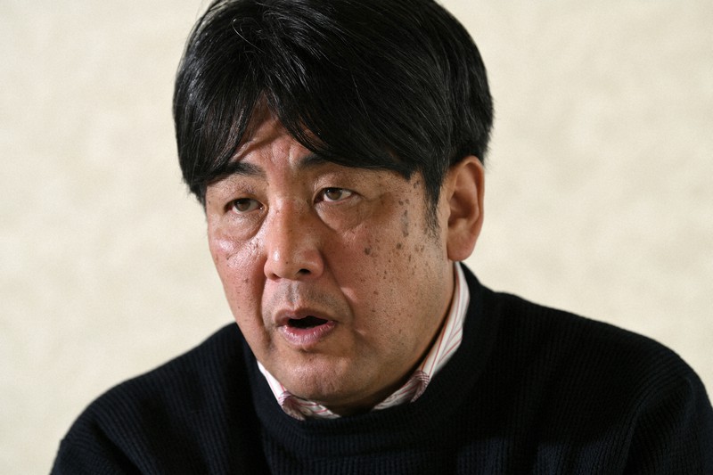 ジャーナリストの安田浩一氏=東京都千代田区で2020年2月10日、内藤絵美撮影