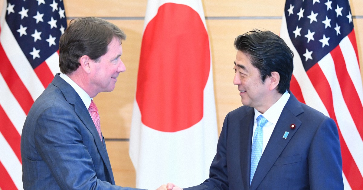 忘れがたい足跡残した」米上院議員が安倍氏たたえる決議案提出 | 毎日新聞