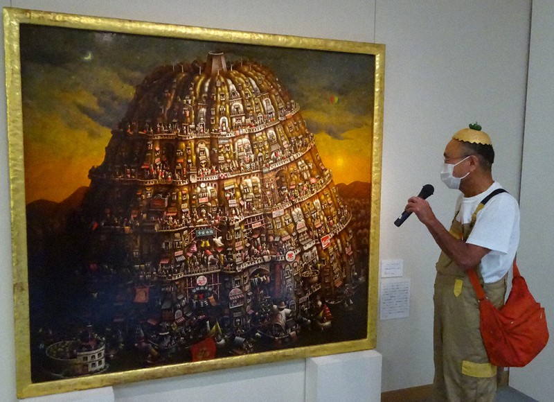 川原田徹　トーナス・カボチャラダムス　ゆかいな王国展 トーナス・カボチャラダムスのゆかいな王国展 イラスト・サイン