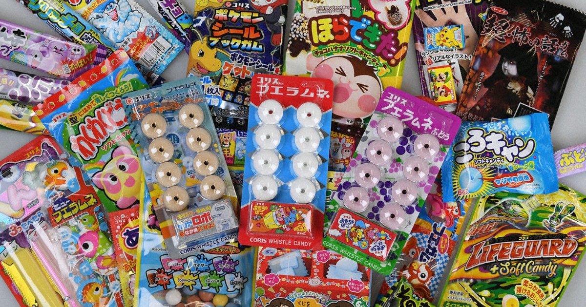 駄菓子の国：コリス（大阪市東淀川区） おまけも熱い！「フエラムネ