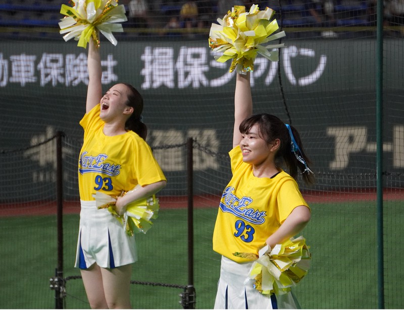 ラムちゃんソングでさわやかにダンス NTT東日本応援団 都市対抗