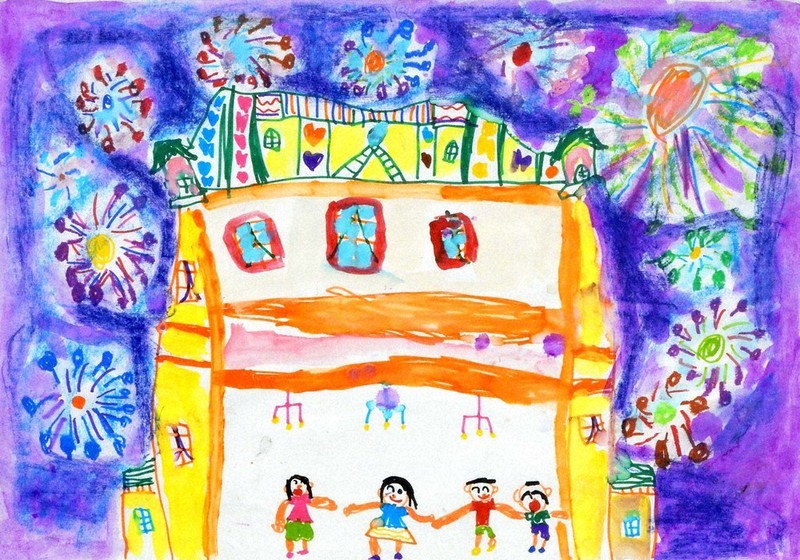 かんもん海峡 門司港レトロこども絵画コンクール 北九州市長賞 徳原瑠璃ちゃん 近藤結子さん 福岡 毎日新聞