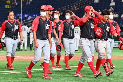第93回都市対抗野球：芯で捉え先制点 Honda鈴鹿・中川拓紀内