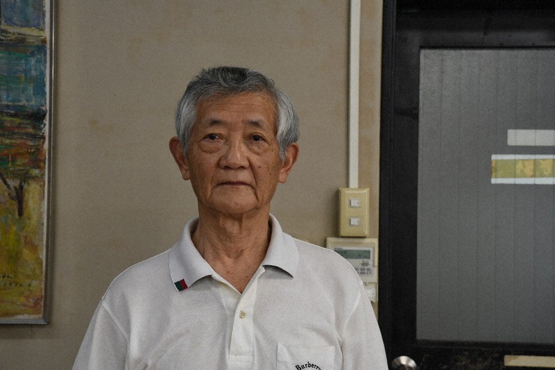 第64回芦辺七夕展の芦辺大賞を受賞した山田弘さん=福山支局で2022年7月4日午後2時8分、藤田宰司撮影