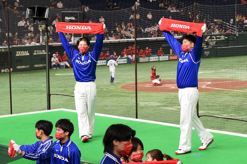 Honda熊本 （大津町）の応援団（2回戦） 第93回都市対抗野球 [写真特集