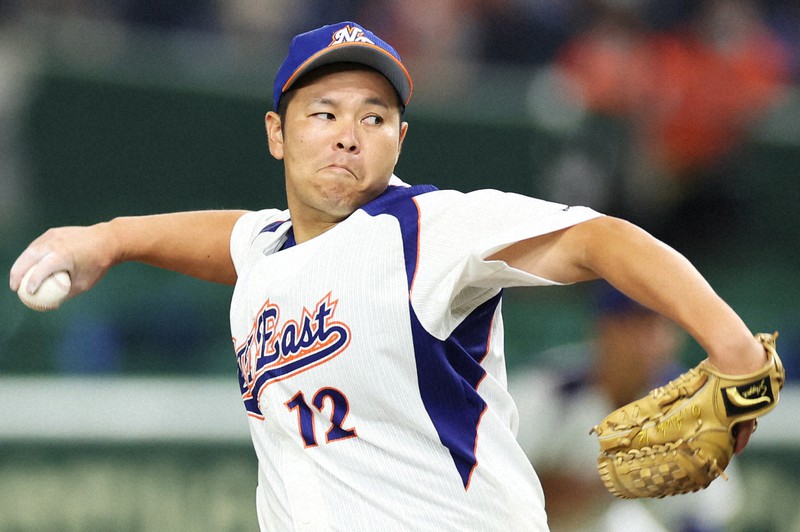 NTT東日本・大竹飛鳥 息子2人と始球式からの中継ぎ登板 都市対抗