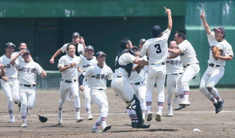 甲子園出場校】岩手県・一関学院高校野球部ユニフォーム Oサイズ