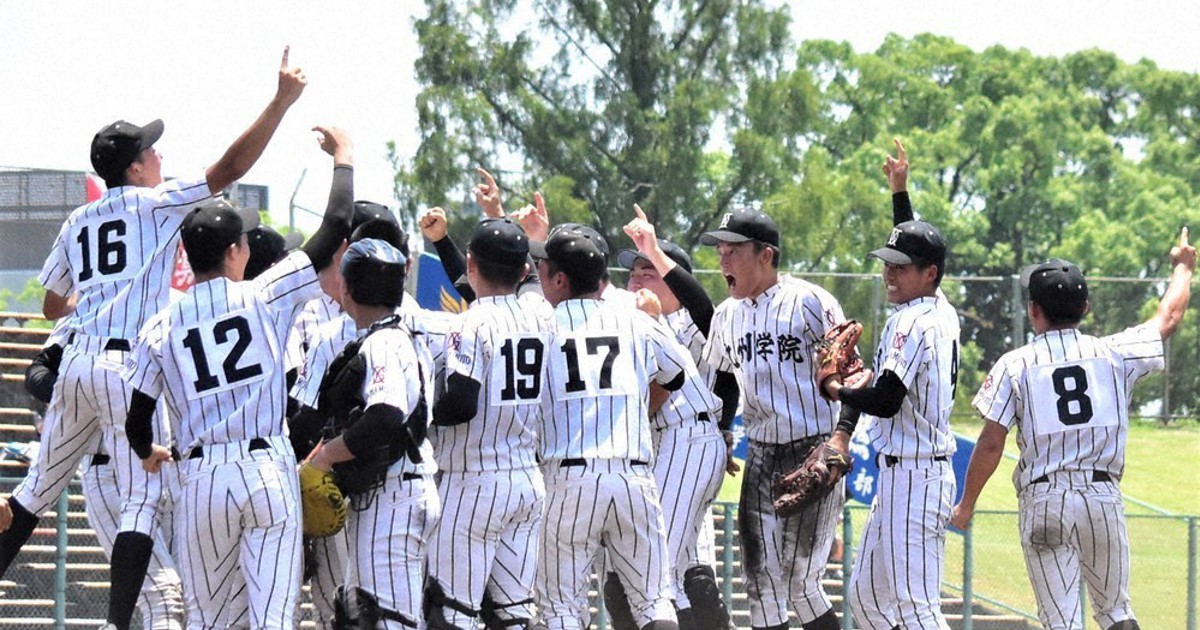 全国高校野球 熊本大会 九州学院に夏切符 7年ぶり 秀岳館を完封で降す
