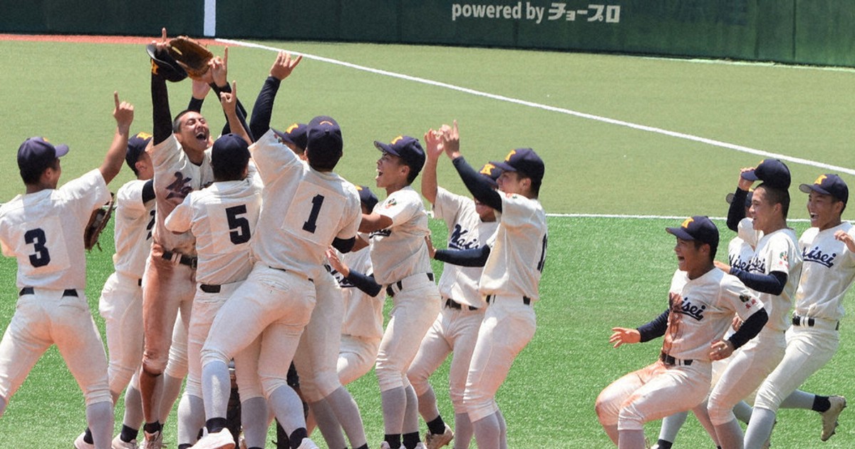 夏の高校野球 長崎大会 海星3年ぶり夏切符 19回目 創成館に9－2快勝