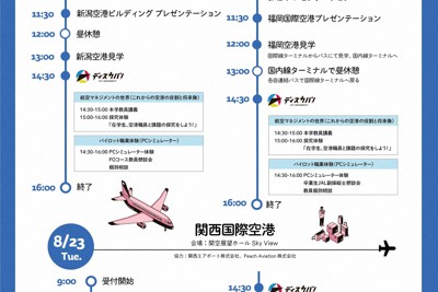 航空・マネジメント学群イベントチラシ②