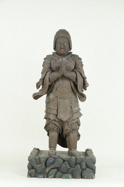 発見・とちぎの歴史と文化：仏教守護の神 韋駄天立像 異国を