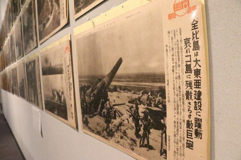 戦意高揚図る」ニュース展示 不都合な情報伏せ 意図持った物語に