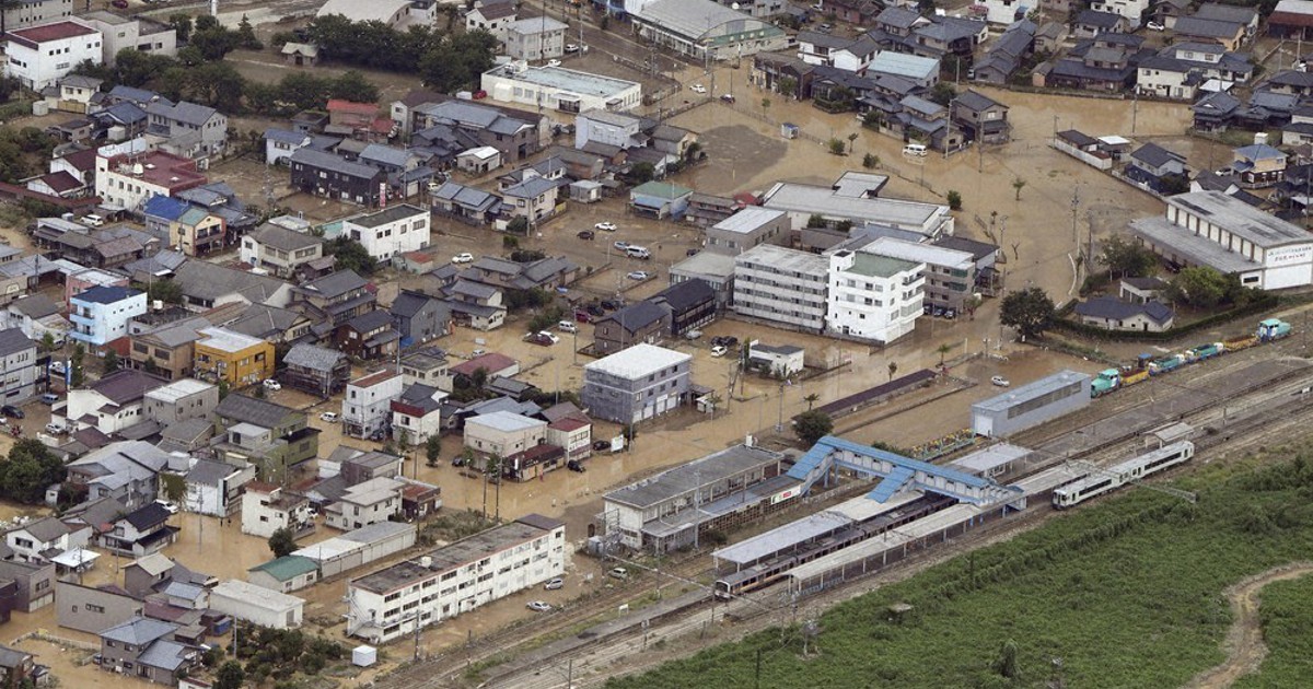 50年前の大水害に近い」 新潟・村上などに大雨特別警報 | 毎日新聞
