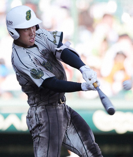 大切な人に届け 鶴岡東・土屋が架けた2本のアーチ 夏の甲子園