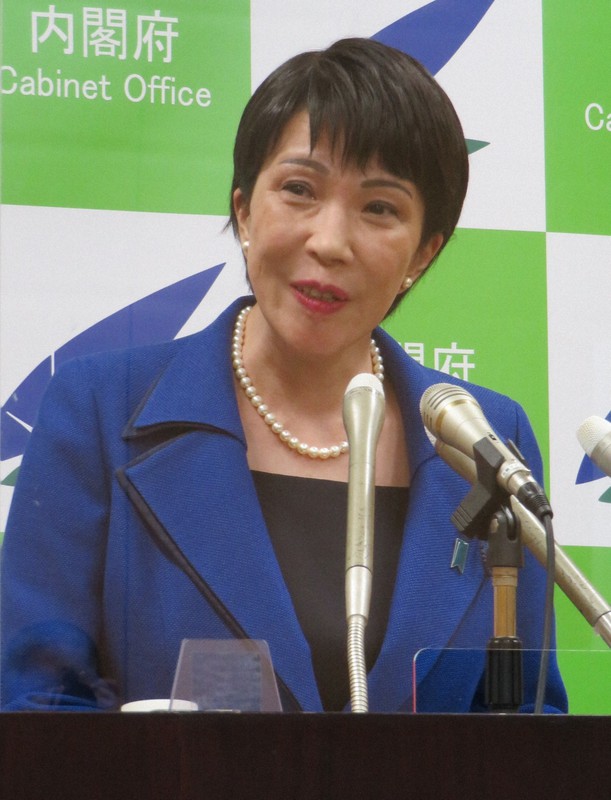 旧統一教会との関連について説明する高市早苗経済安全保障担当相=東京都千代田区で2022年8月10日午後9時半、鳥井真平撮影