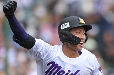サヨナラ打の愛工大名電・美濃「空見て親友の力借りた」 夏の甲子園