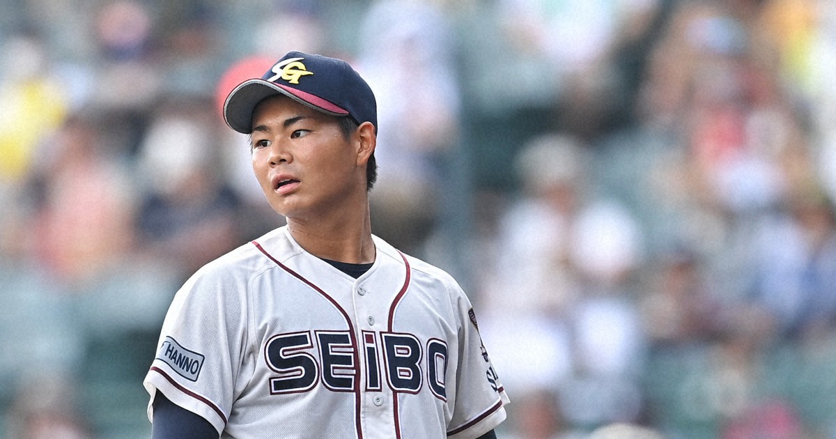 聖望学園の先発・岡部「すべてにおいて相手が上」 夏の甲子園
