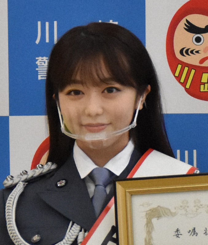 峯岸みなみさん=川崎市川崎区の川崎警察署で2022年6月9日午後1時2分、鈴木悟撮影