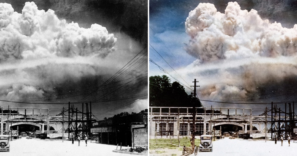 ニュース知りたいんジャー：戦争伝える最新技術 カラー化写真で過去の
