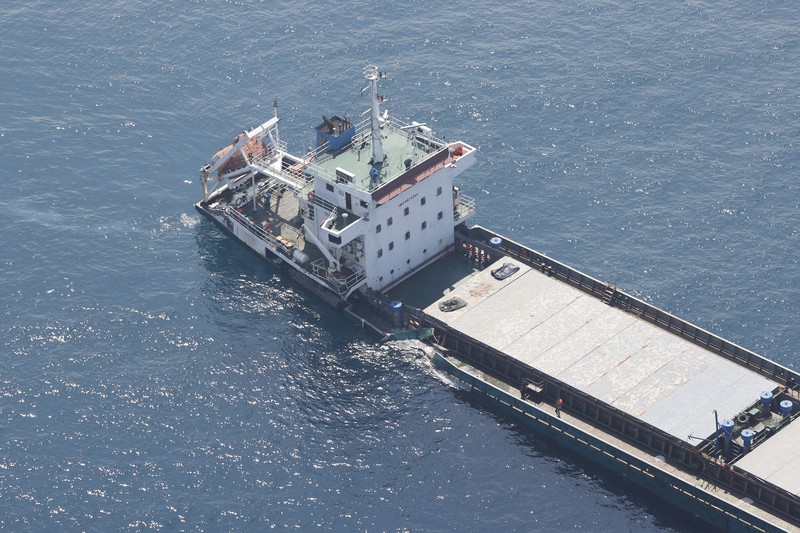 和歌山・串本町沖でケミカルタンカーと貨物船が衝突 けが人なし [写真