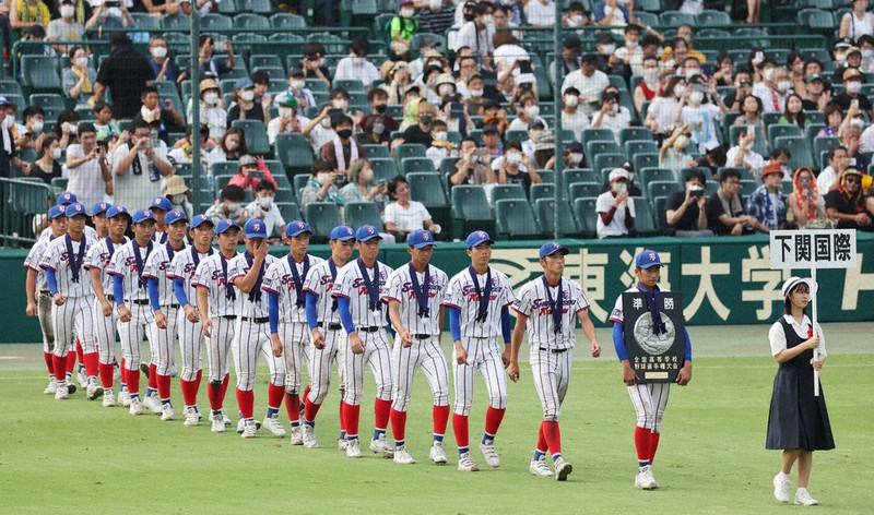 夏の高校野球 甲子園 下関国際、誇れ準V 県勢37年ぶり決勝舞台