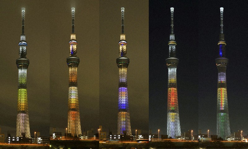 23種、夏の夜彩る スカイツリー10周年「リバイバル点灯」 ／東京