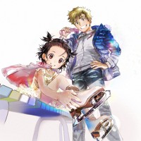 フィギュアスケートを題材にした漫画「メダリスト」の主人公である結束いのりさん（左）と明浦路司コーチ＝（c）つるまいかだ/講談社