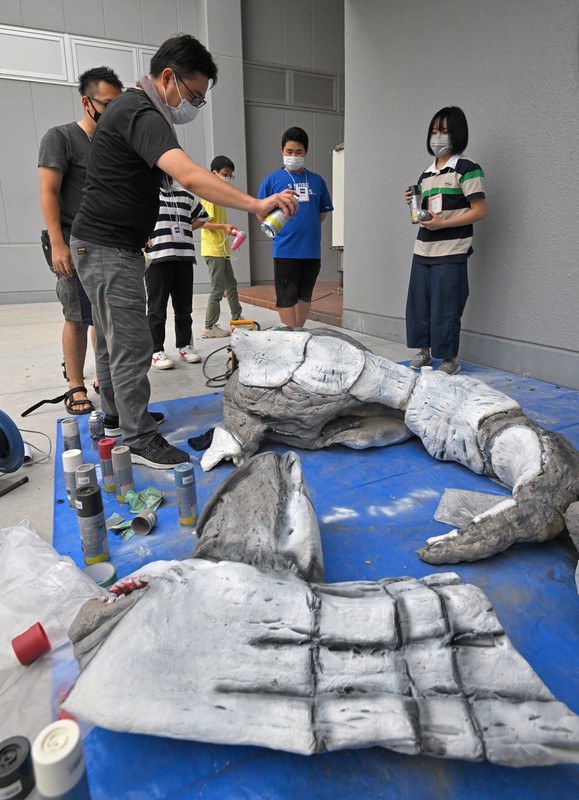 In Photos Students get handson special effects filmmaking experience