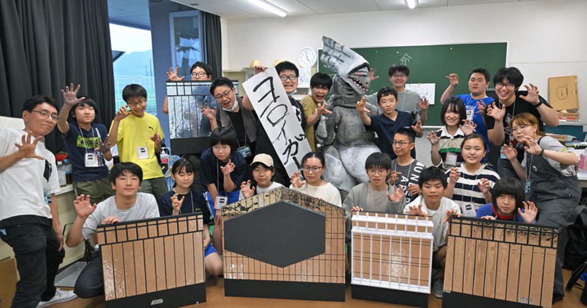 In Photos Students get handson special effects filmmaking experience